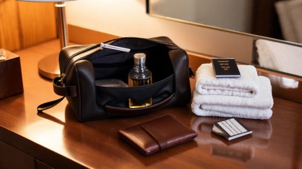 Optimisez votre trousse de toilette homme pour des voyages sereins